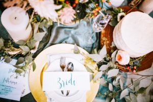 Flores mesas boda